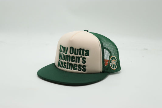 Stay Outta Women Business (Florida Oranges Hat)