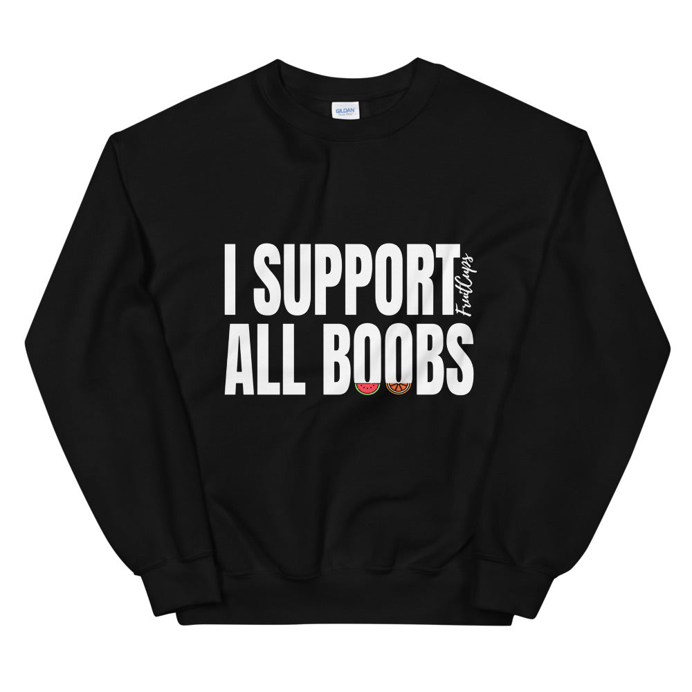 Humor Boob Sweatshirt