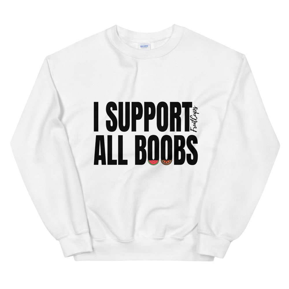 Humor Boob Sweatshirt