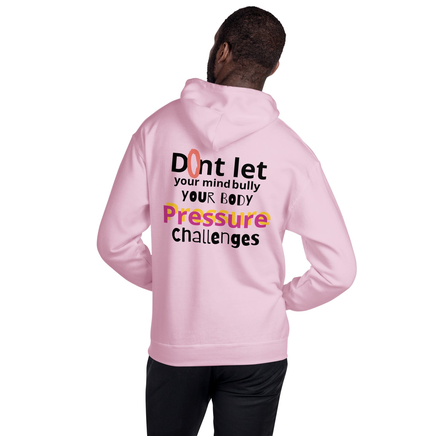 Unisex Athletic Motivation Casual Hoodie