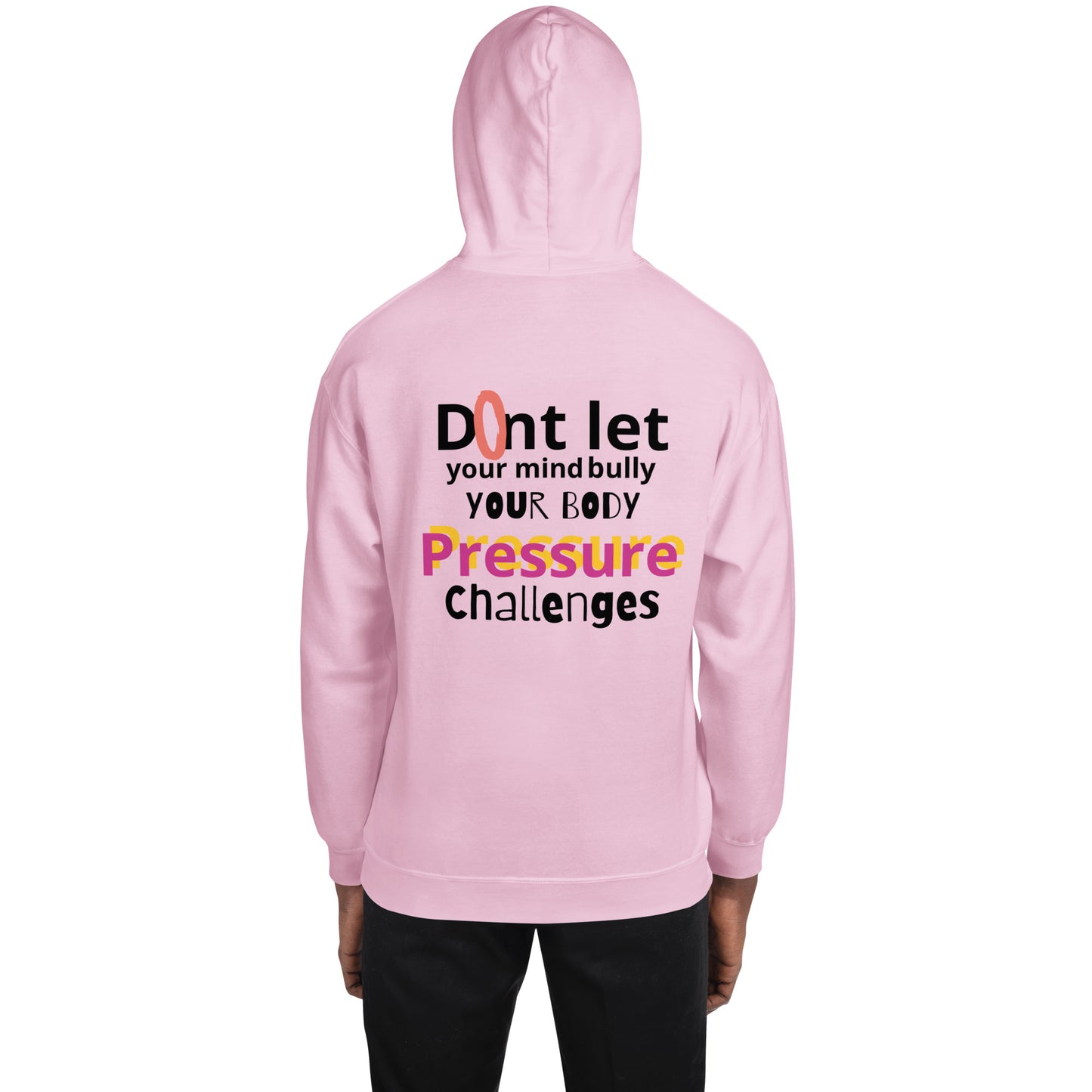 Unisex Athletic Motivation Casual Hoodie