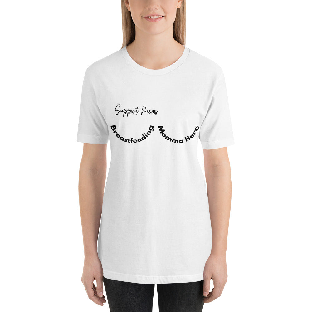 Breastfeeding Short-Sleeve Unisex Tee